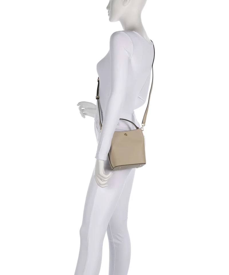 Lauren Ralph Lauren Reese Small Bucket bolso de mano birch tan