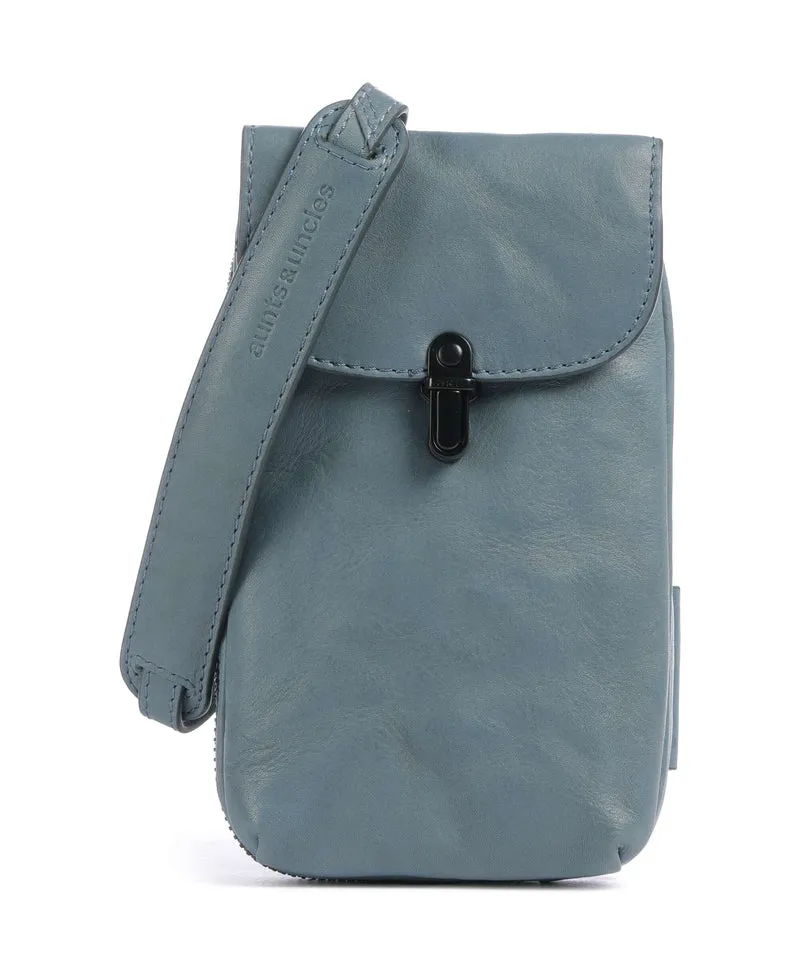 Aunts & Uncles Grandma's Luxury Club Mrs. Lemon Twist Bolsa para móvil aegean blue