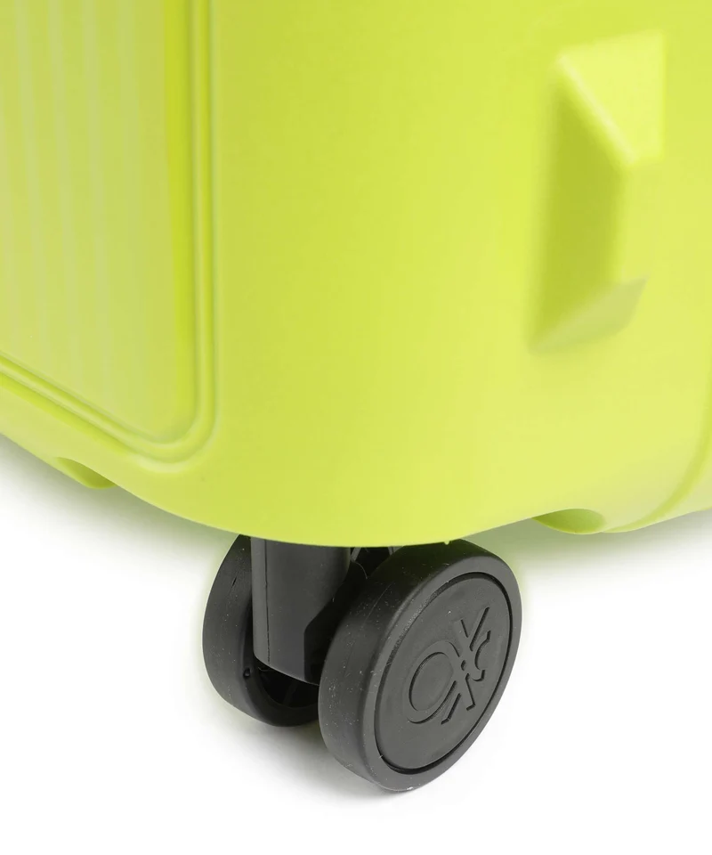 Delsey Paris x United Colors of Benetton CB Hard Maleta con 4 ruedas lime