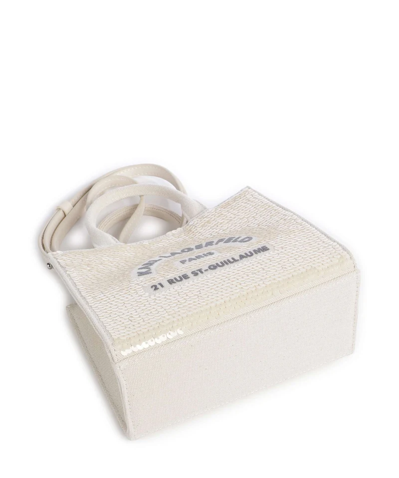 Karl Lagerfeld K/Rue St Guillaume Mini Bandolera natural
