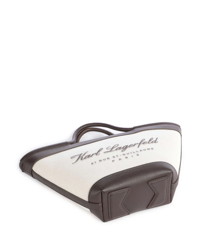 Karl Lagerfeld K/Hotel Karl Small Bolso de mano natural