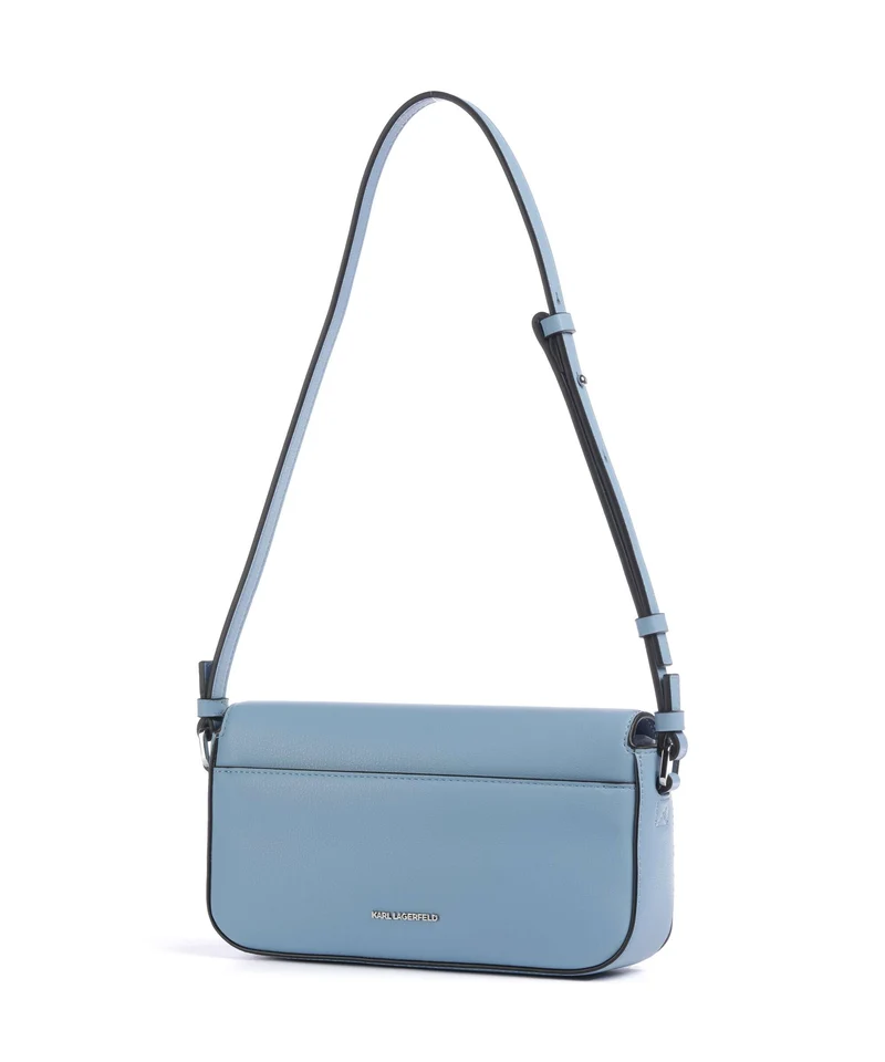 Karl Lagerfeld K/Ville Small Bolso de hombro blue bloom