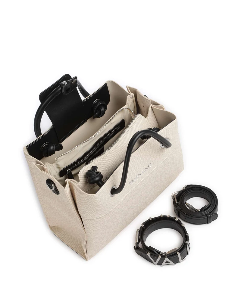 Valentino Bags Alexia Summer Bolso de mano naturale/nero