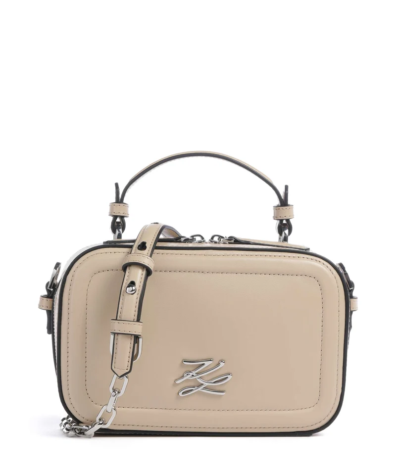 Karl Lagerfeld K/Autograph Small Bandolera safari