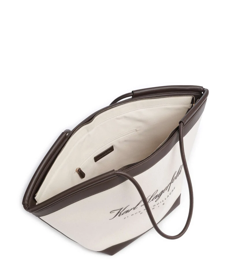 Karl Lagerfeld K/Hotel Karl Large Bolsa shopping natural