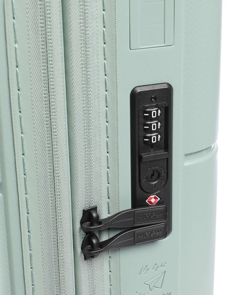 American Tourister Dashpop Maleta con 4 ruedas iceberg green