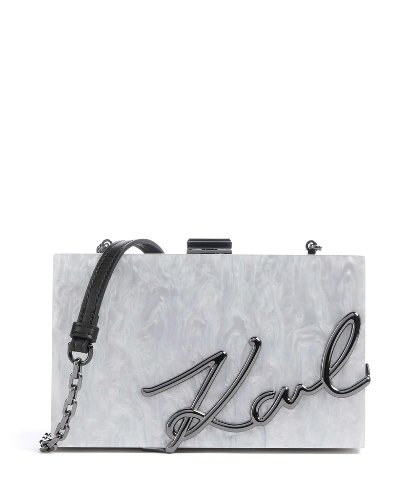Karl Lagerfeld K/Soiree Bandolera off white