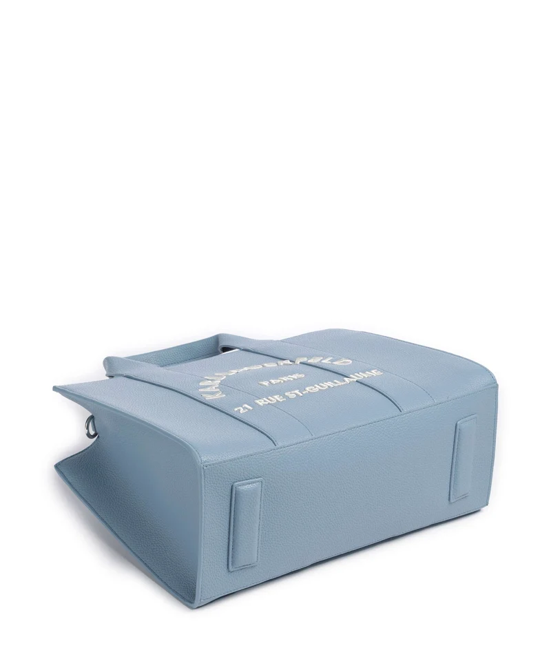 Karl Lagerfeld K/Rue St Guillaume Medium Bolso de mano blue bloom