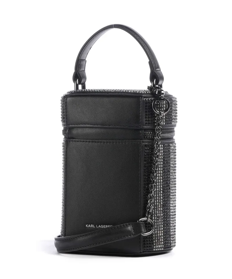 Karl Lagerfeld K/Soiree Bucket bolso de mano black embellishment