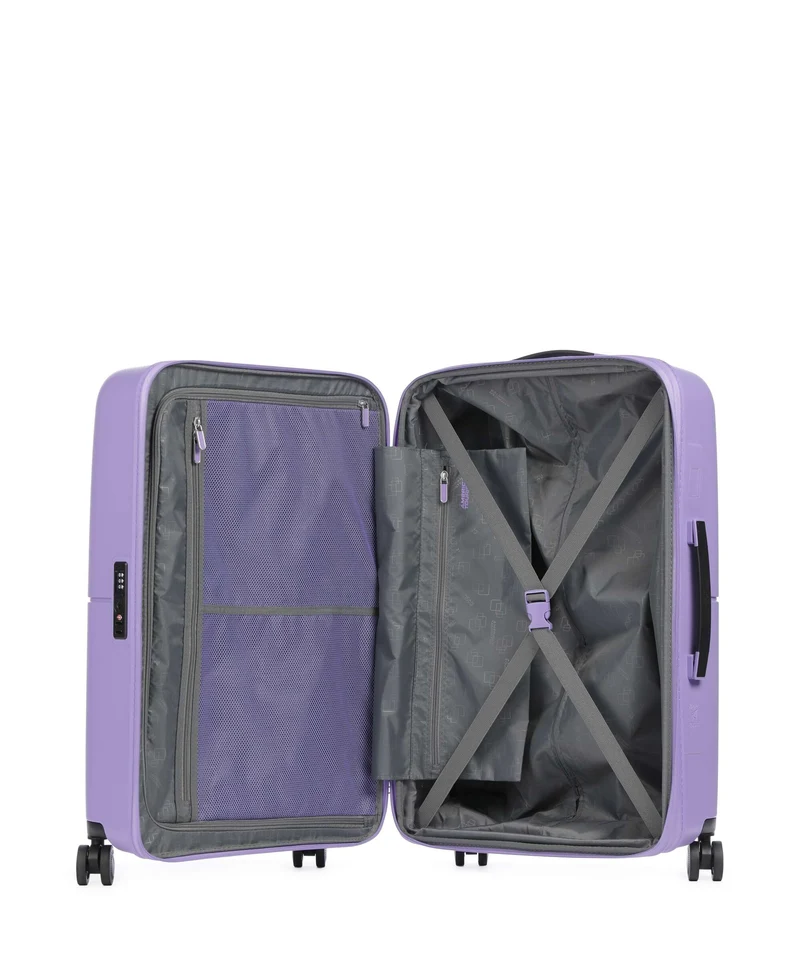 American Tourister Dashpop Maleta con 4 ruedas violet purple