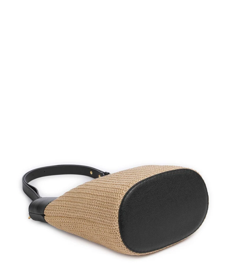 Coccinelle Nikla Bucket bolso de mano natural/noir