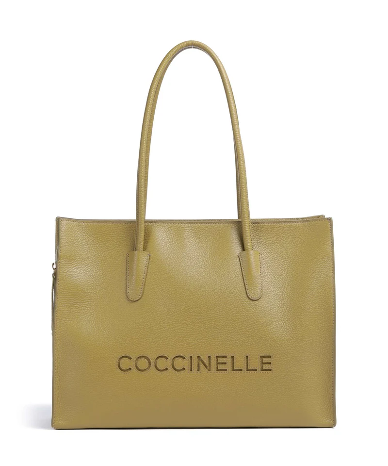 Coccinelle Myrtha Bolsa shopping seagrass