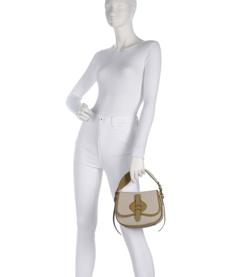 Coccinelle Mavery Canvas Bolso de mano natural/seagrass