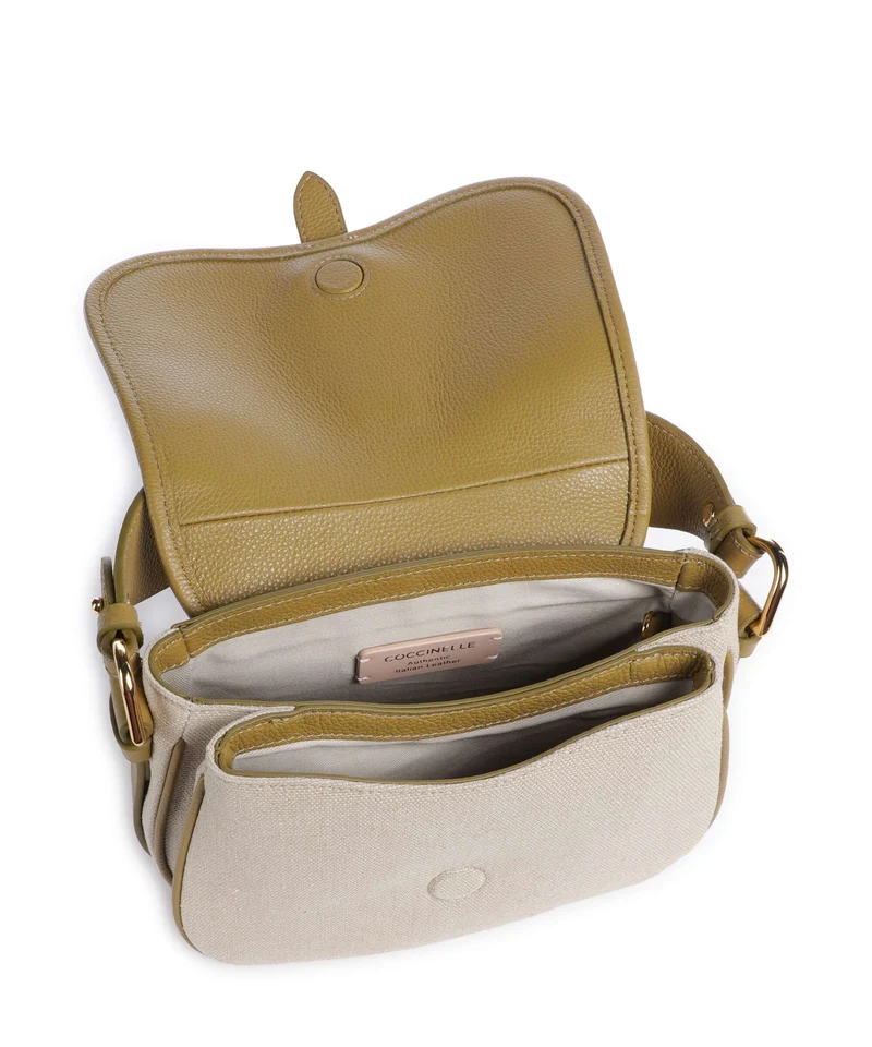 Coccinelle Mavery Canvas Bolso de mano natural/seagrass
