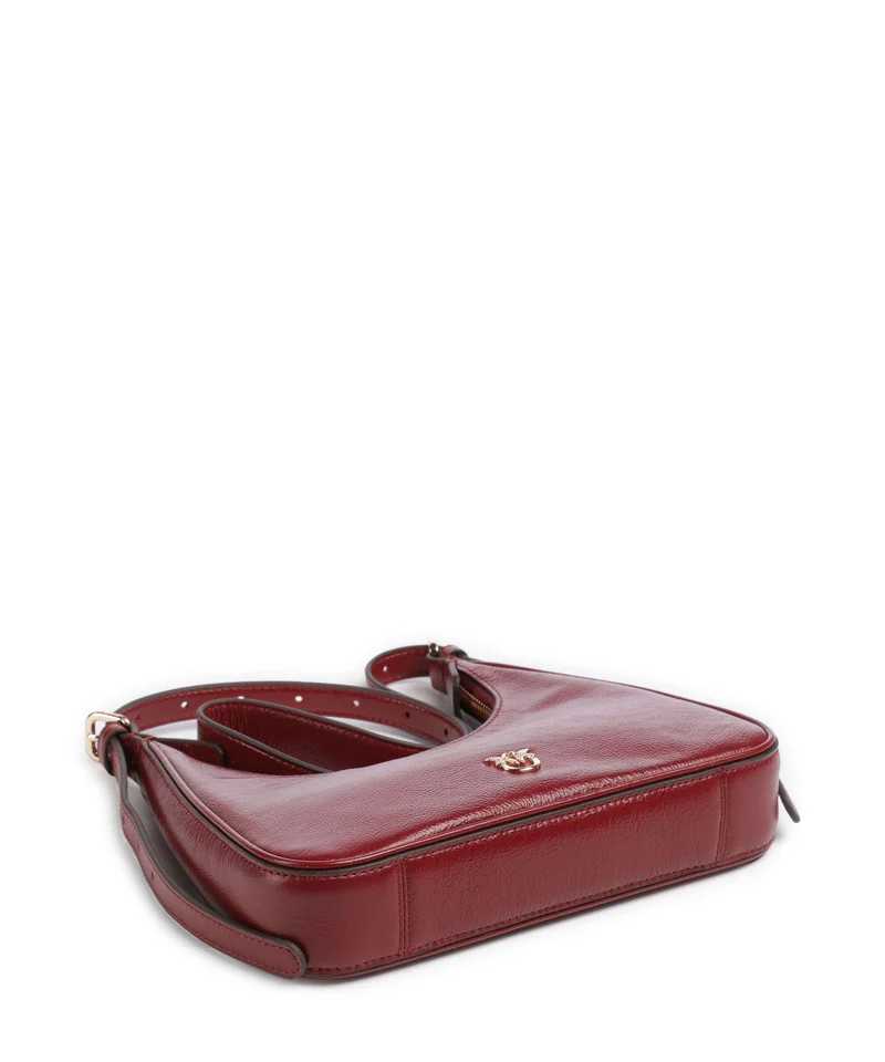 Pinko Miss Pinko Mini Bolso de hombro rosso scuro/gold mordore