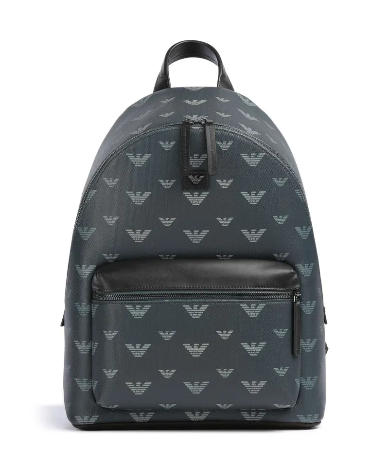 Emporio Armani Special Minorca Mochila blu/eagle all over
