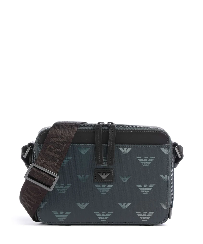 Emporio Armani Special Minorca Bandolera blu/eagle all over