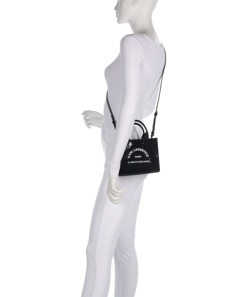 Karl Lagerfeld K/Rue St Guillaume Mini Bandolera black