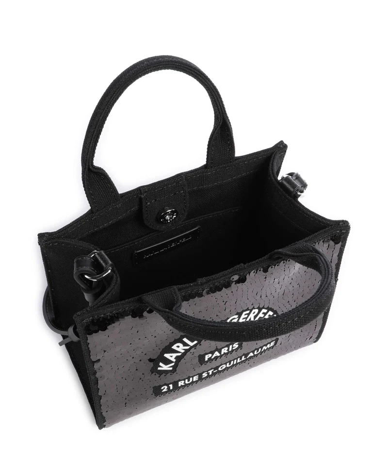 Karl Lagerfeld K/Rue St Guillaume Mini Bandolera black