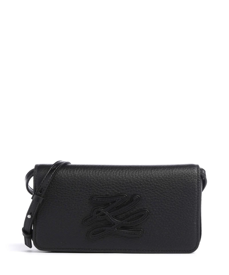 Karl Lagerfeld K/Autograph Mini Bandolera black/nickel