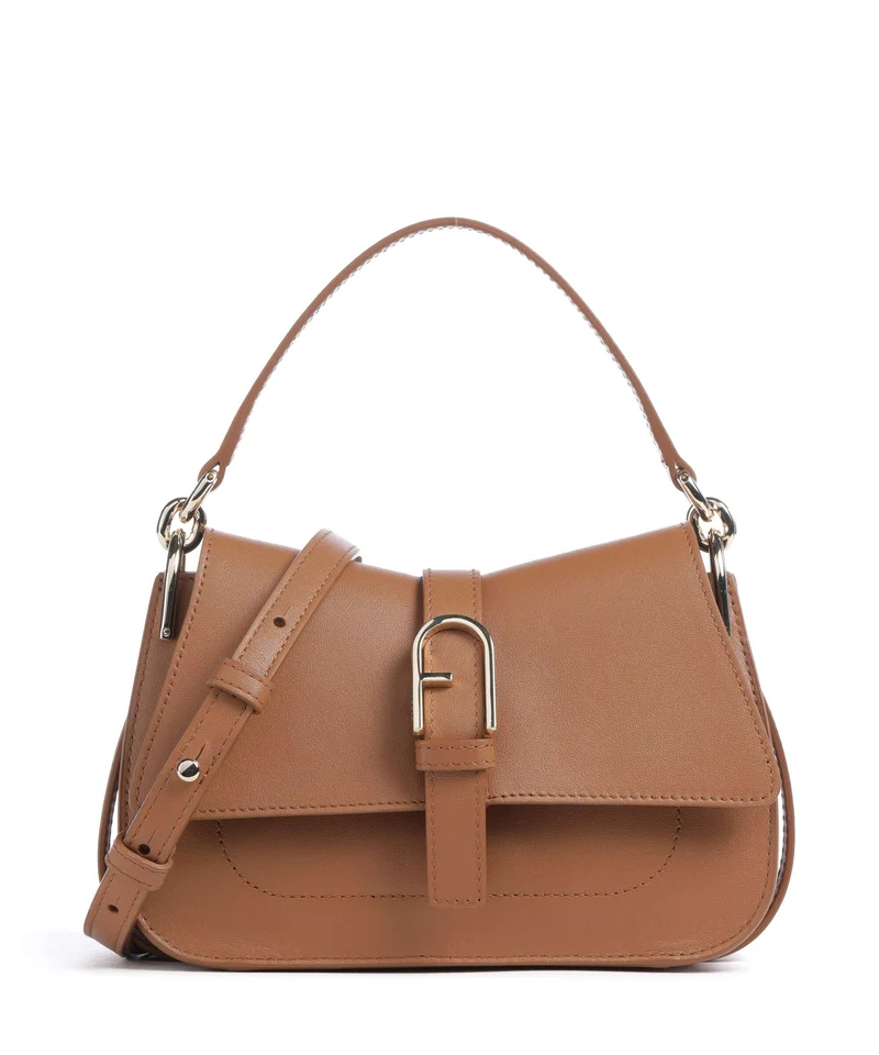 Furla Flow Mini Bolso de mano tabacco