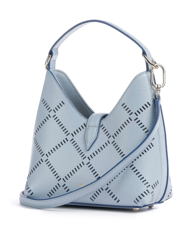 Furla Iride Mini Bolso de mano carta da zucchero/indigo int