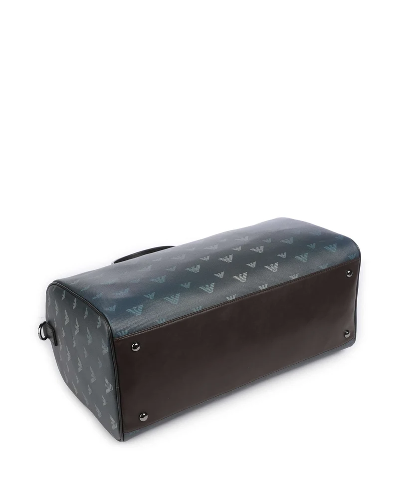 Emporio Armani Special Minorca Bolsa de fin de semana blu/eagle all over