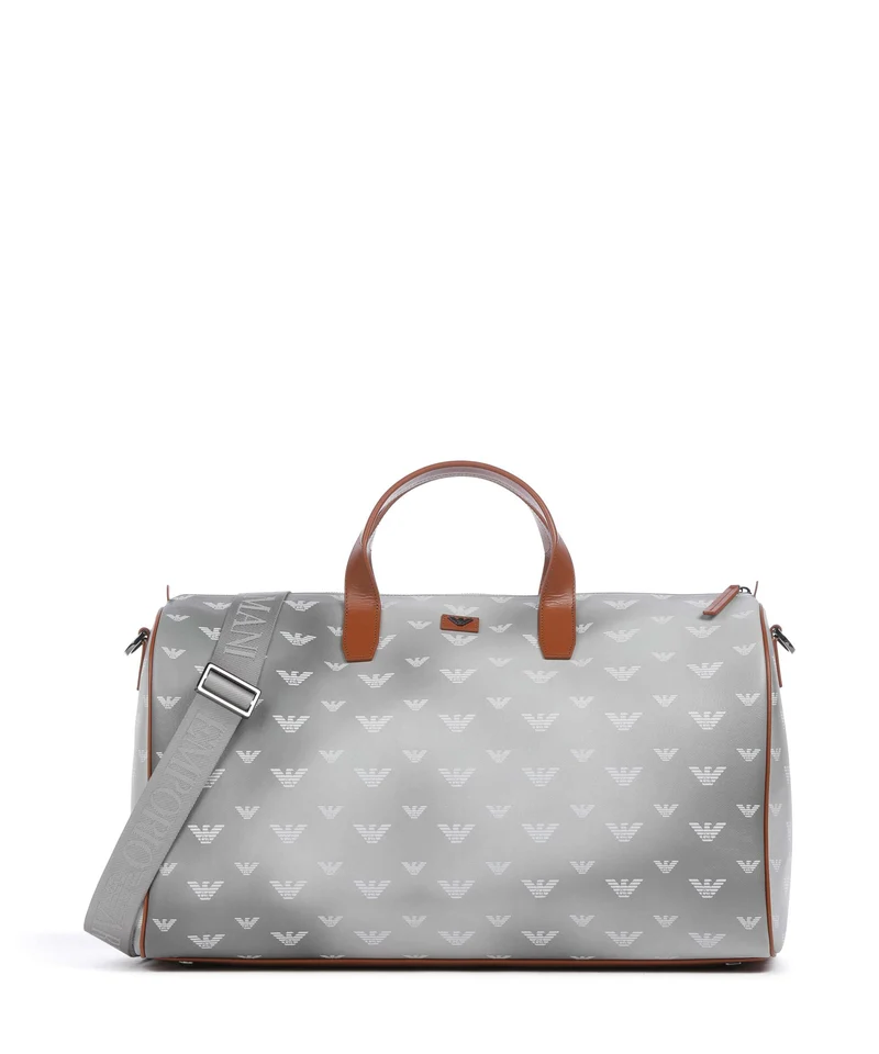 Emporio Armani Special Minorca Bolsa de fin de semana grey/eagle allover