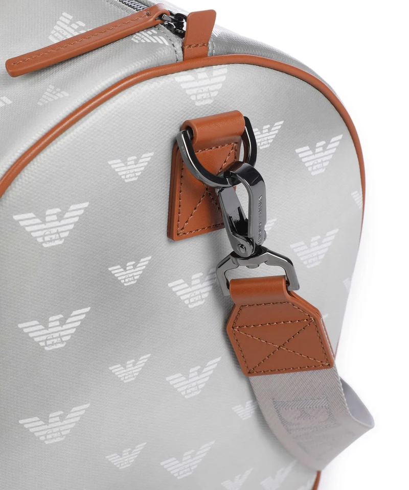 Emporio Armani Special Minorca Bolsa de fin de semana grey/eagle allover