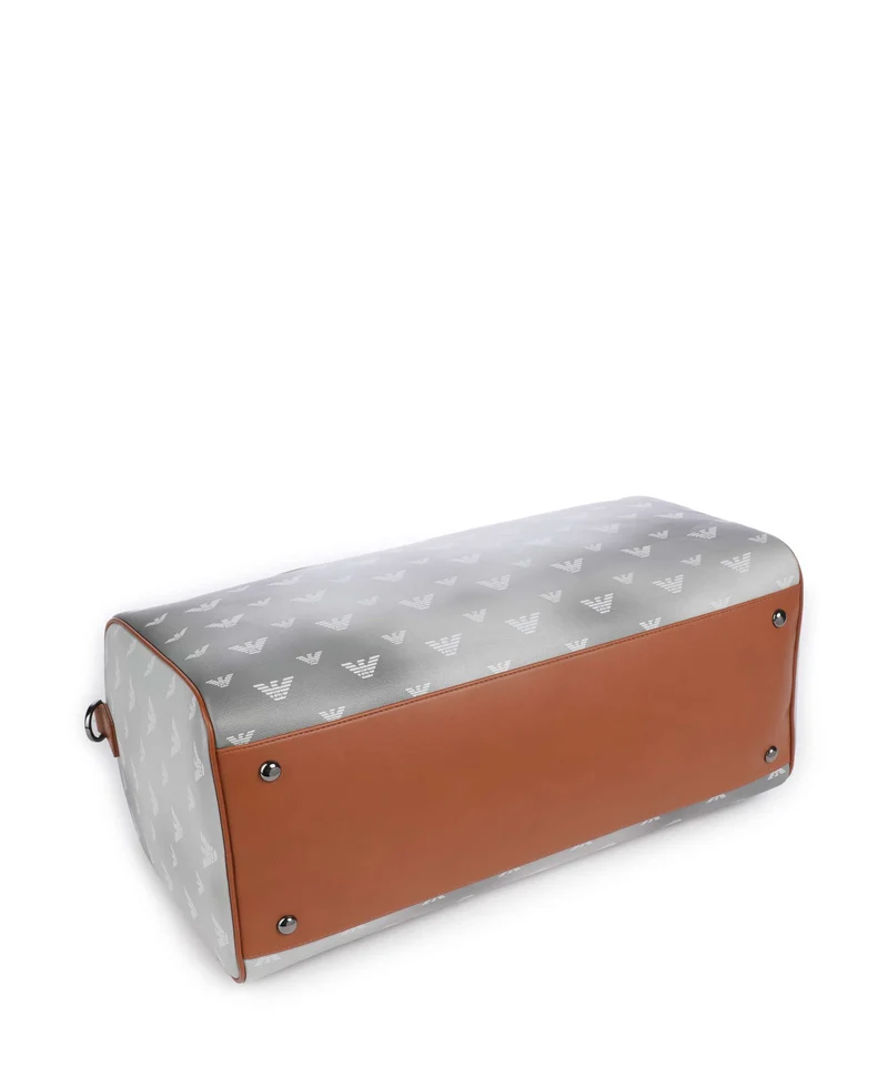 Emporio Armani Special Minorca Bolsa de fin de semana grey/eagle allover