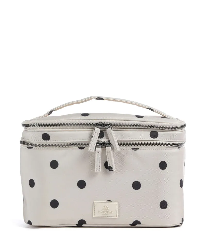 Markberg Treasure Neceser polka dot/creme