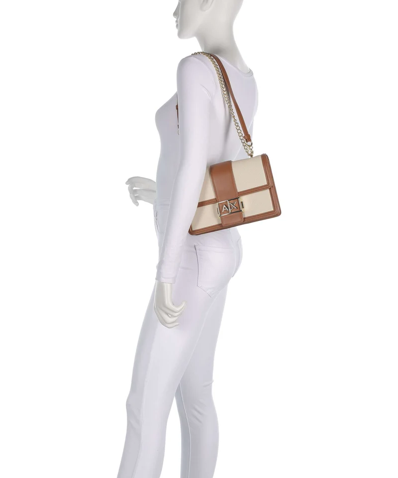 Armani Exchange Wonder M Bolso de hombro natural/saline clay