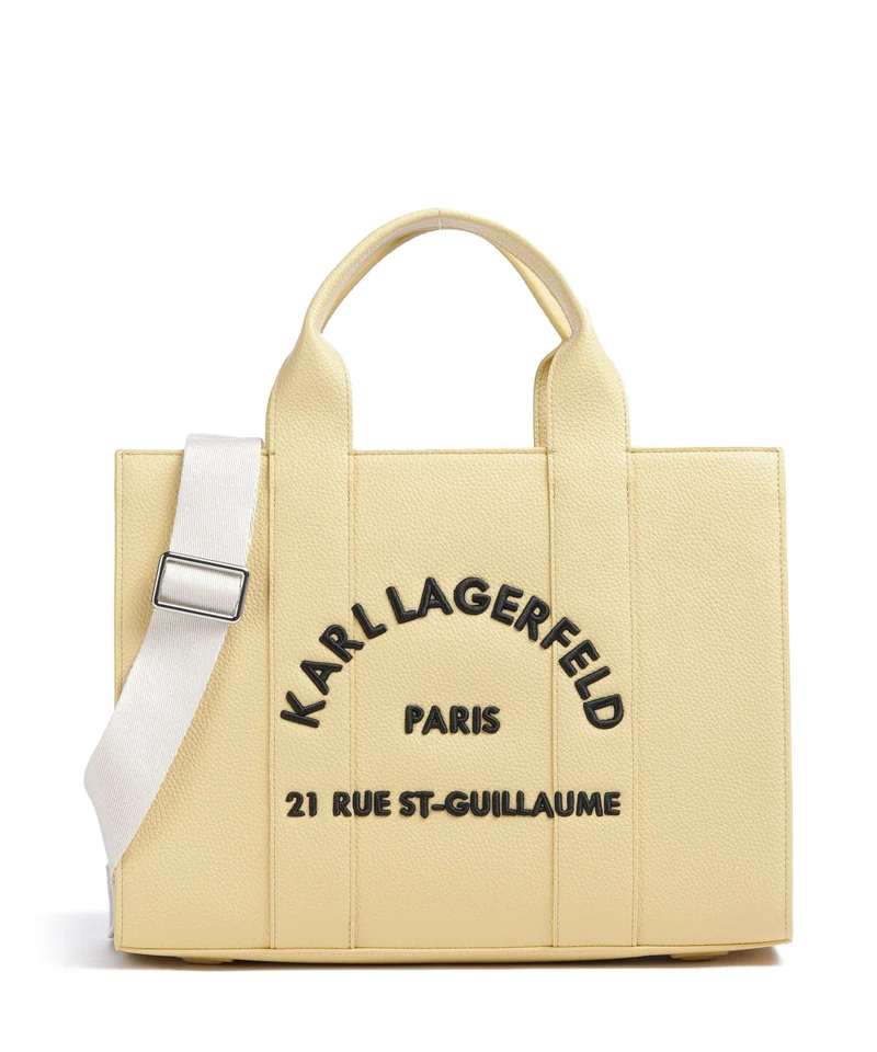 Karl Lagerfeld K/Rue St Guillaume Medium Bolso de mano sunlight