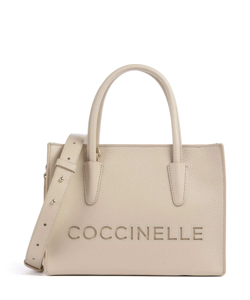 Coccinelle Myrtha Bolso de mano sandshell
