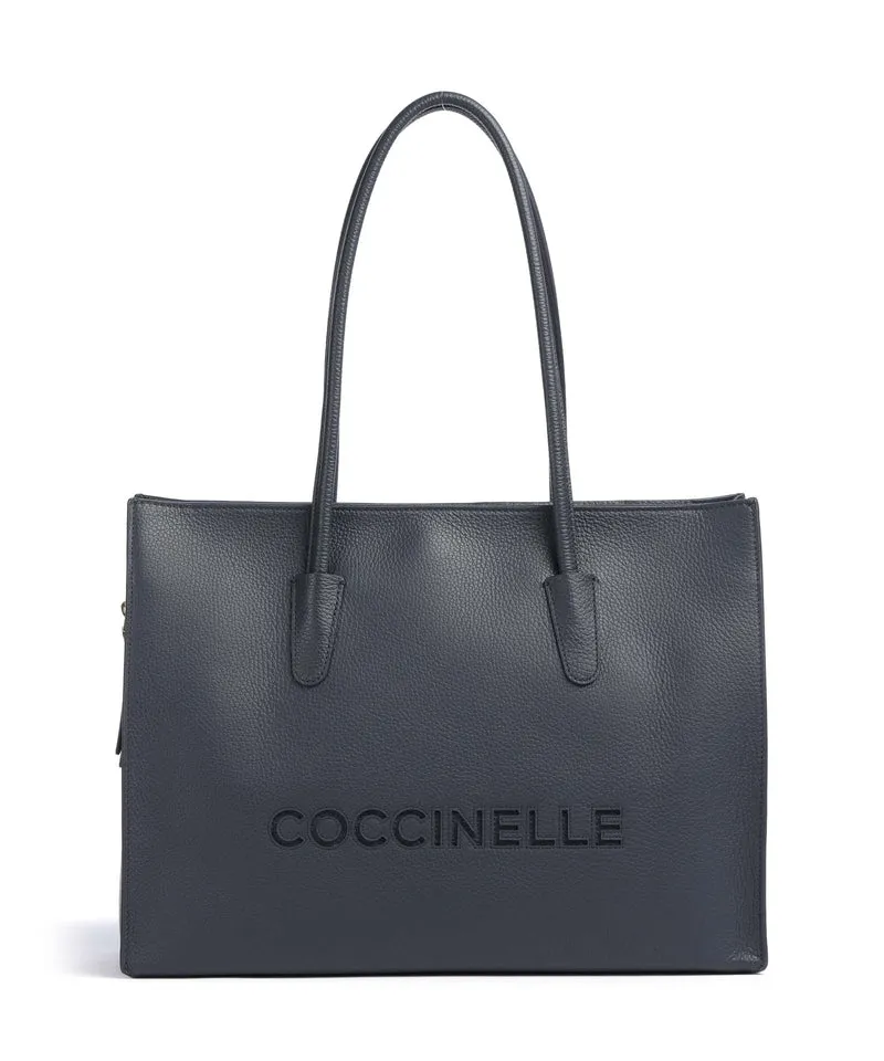 Coccinelle Myrtha Bolsa shopping midnight blue