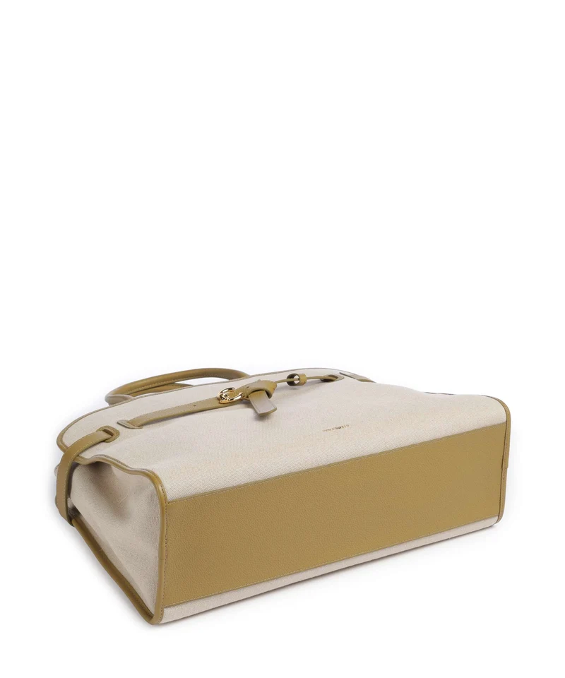 Coccinelle Sabine Canvas Bolso de mano natural/seagrass