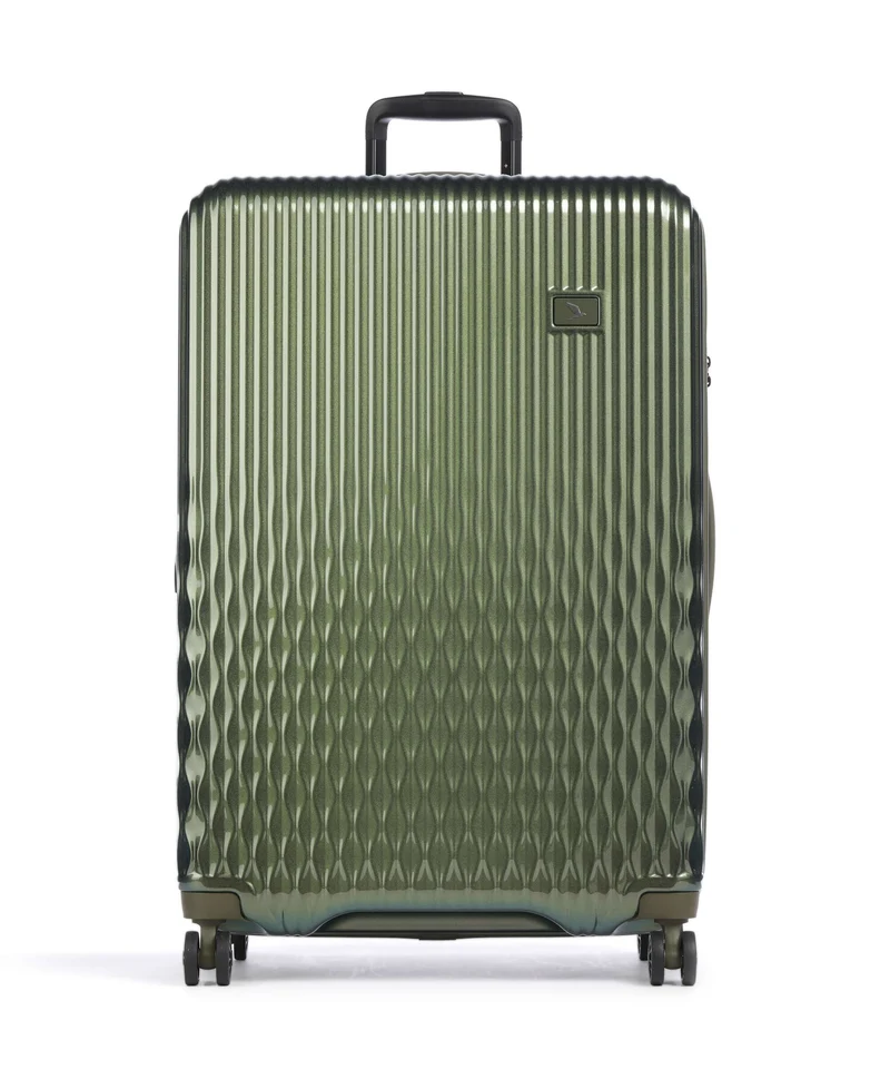 Pack Easy Flow Maleta con 4 ruedas bronze green