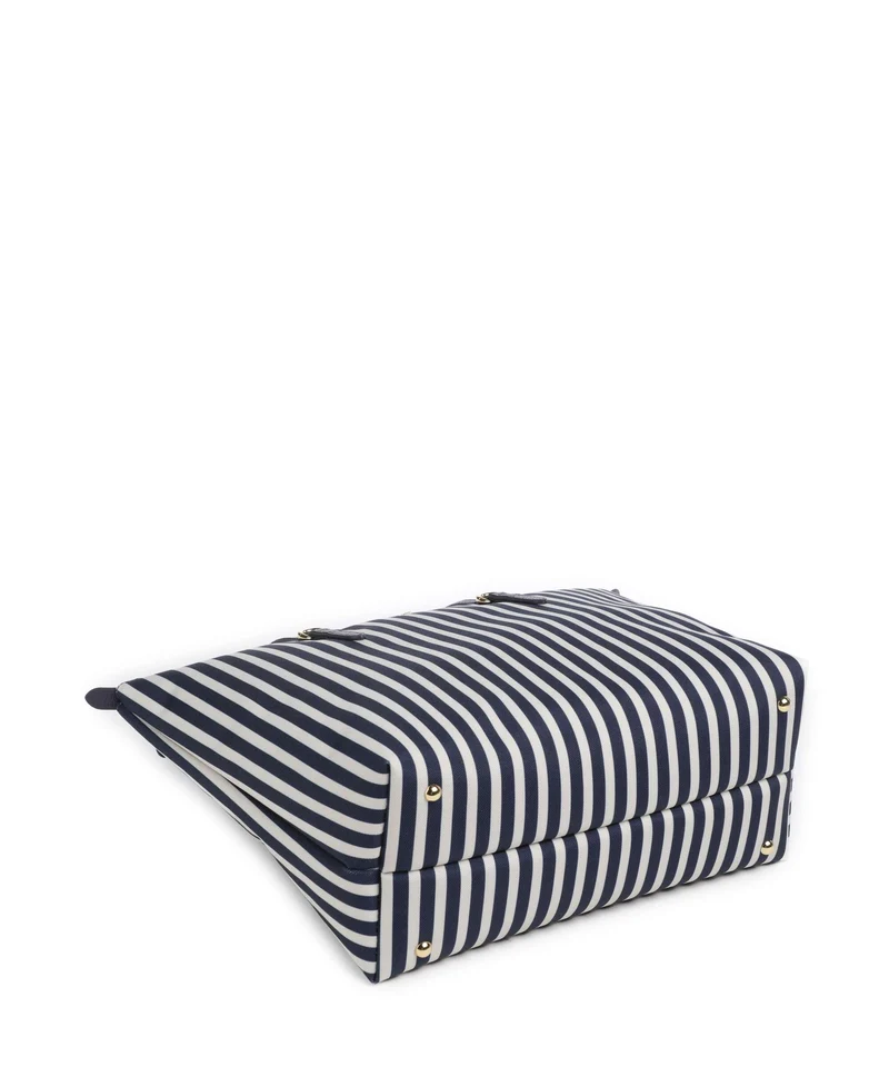 Lauren Ralph Lauren Keaton 26 Bolsa shopping skinny stripe/refined navy