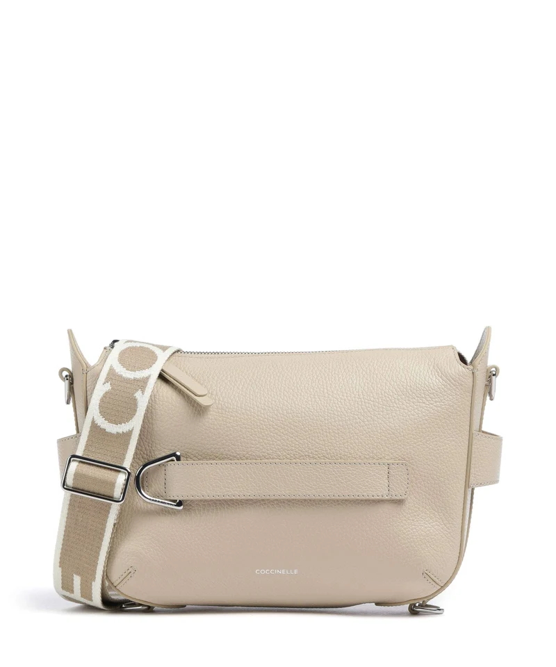 Coccinelle Gretel Ribbon Bandolera sandshell