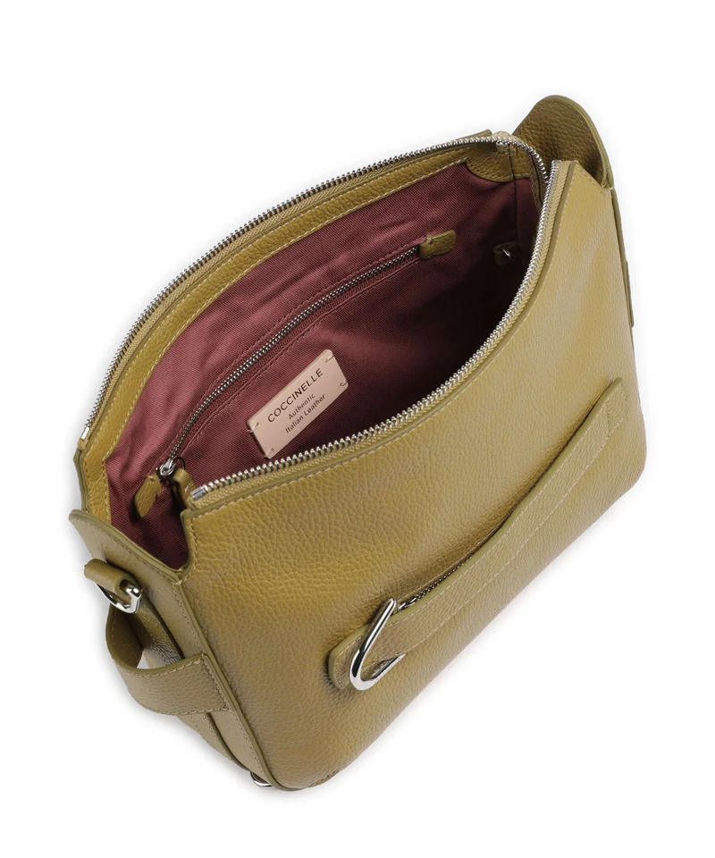 Coccinelle Gretel Ribbon Bandolera seagrass