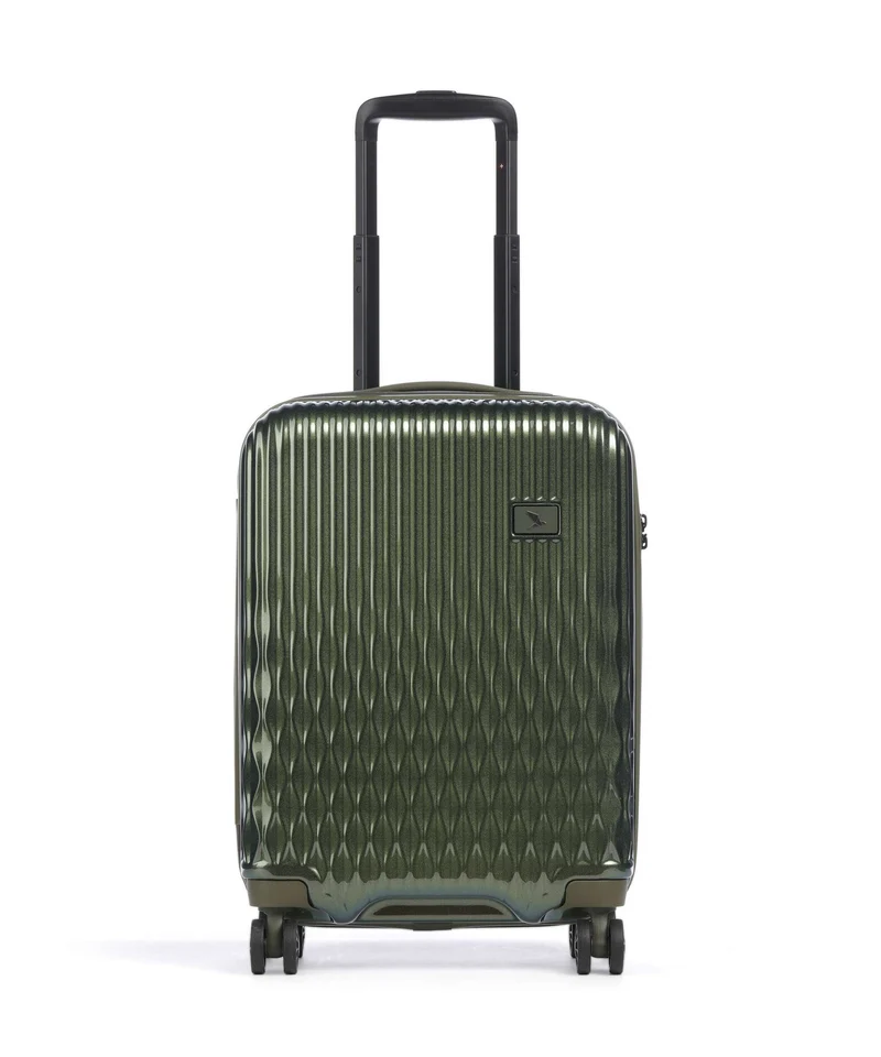 Pack Easy Flow Maleta con 4 ruedas bronze green