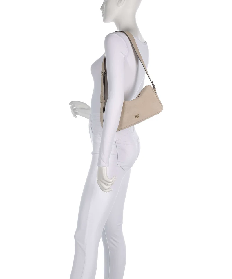 Pinko Bolso de hombro beige/grigio fumo/antique gold