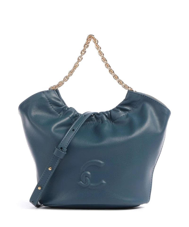 Coccinelle Smash Bucket bolso de mano deep blue