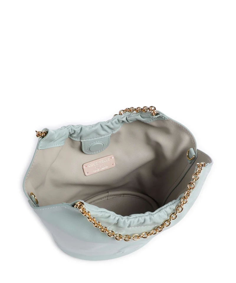 Coccinelle Smash Bucket bolso de mano aquamarine