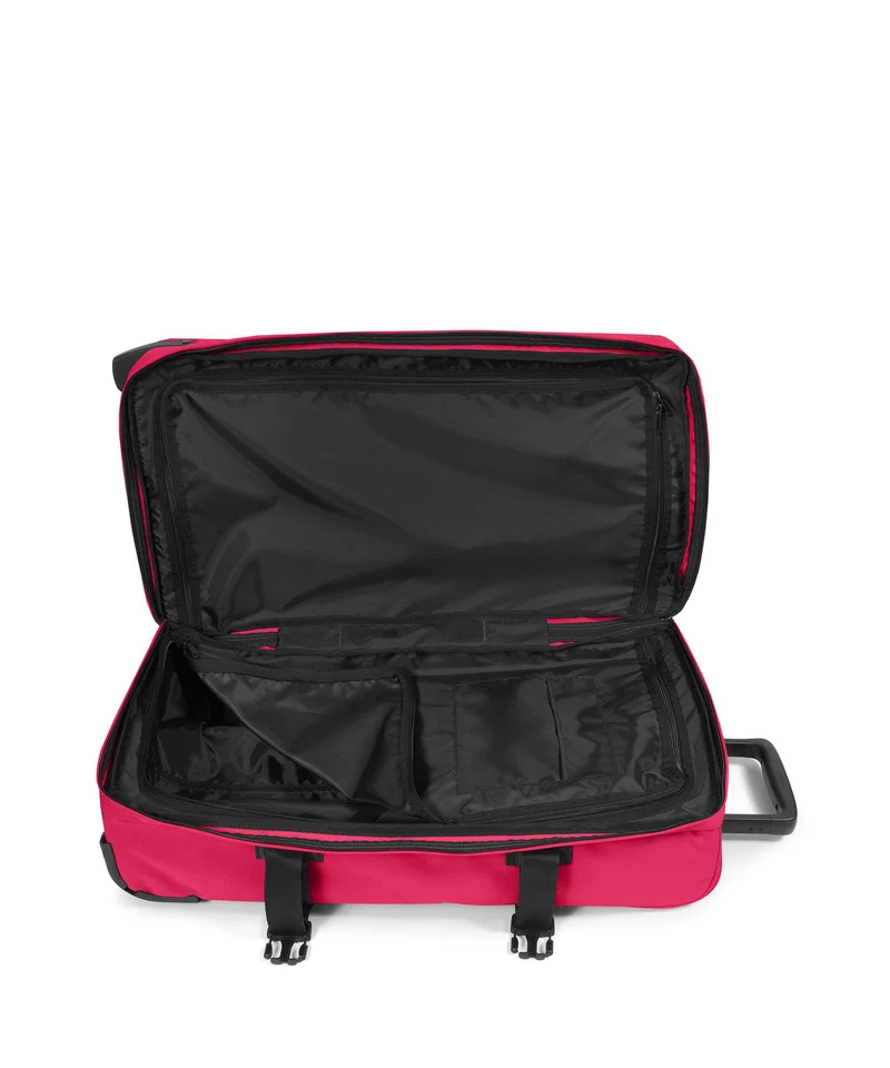 Eastpak Tranverz M Bolso de viaje con ruedas saffron red