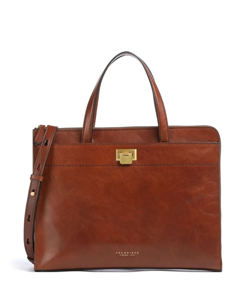 The Bridge Leila Bolso para portátil marrone