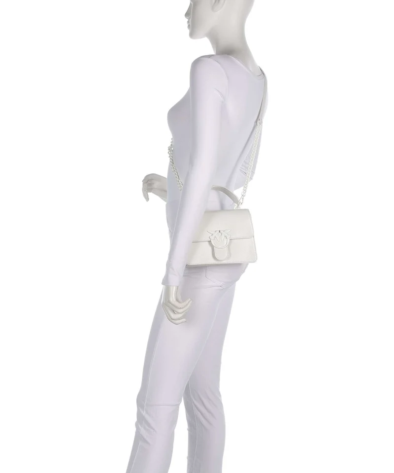 Pinko Love One Mini Bolso de mano bianco nembo/block color