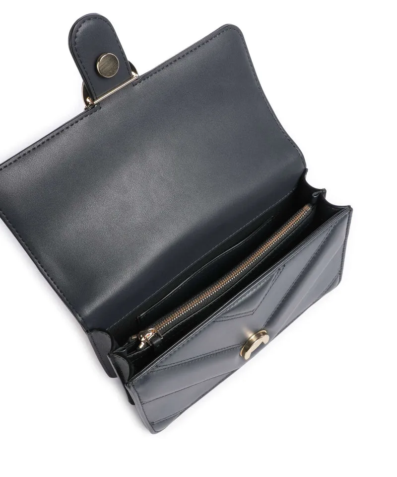 Pinko Love One Mini Bolso de hombro grigio asfalto/oro mordore