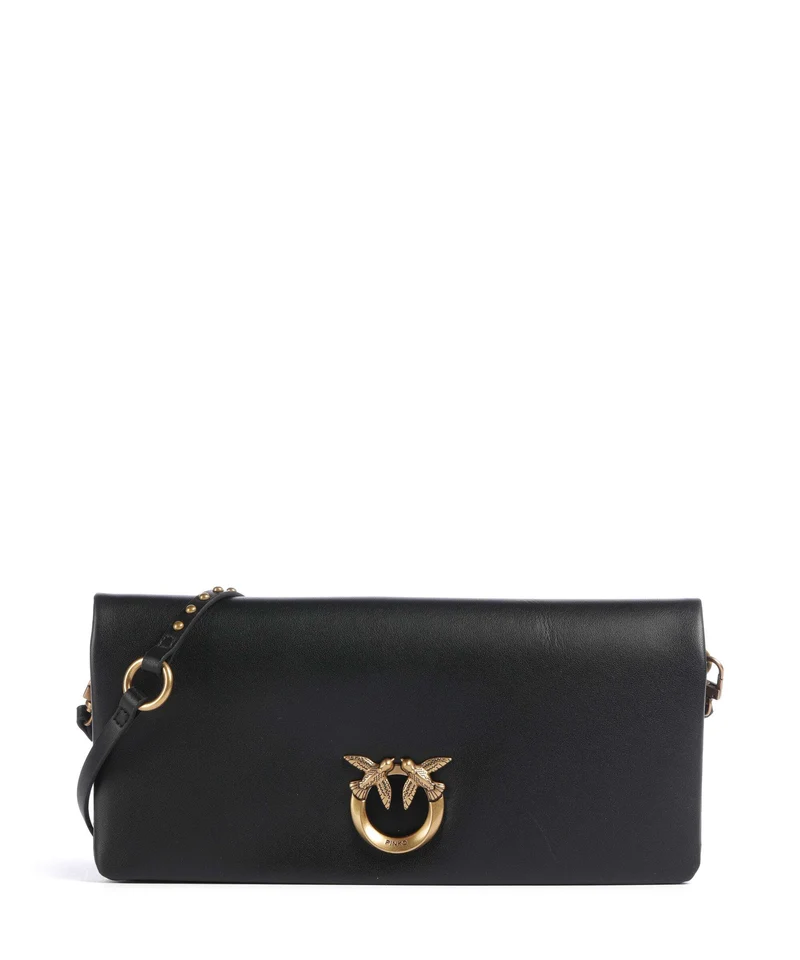 Pinko Click Soft Classic Bandolera nero/antique gold