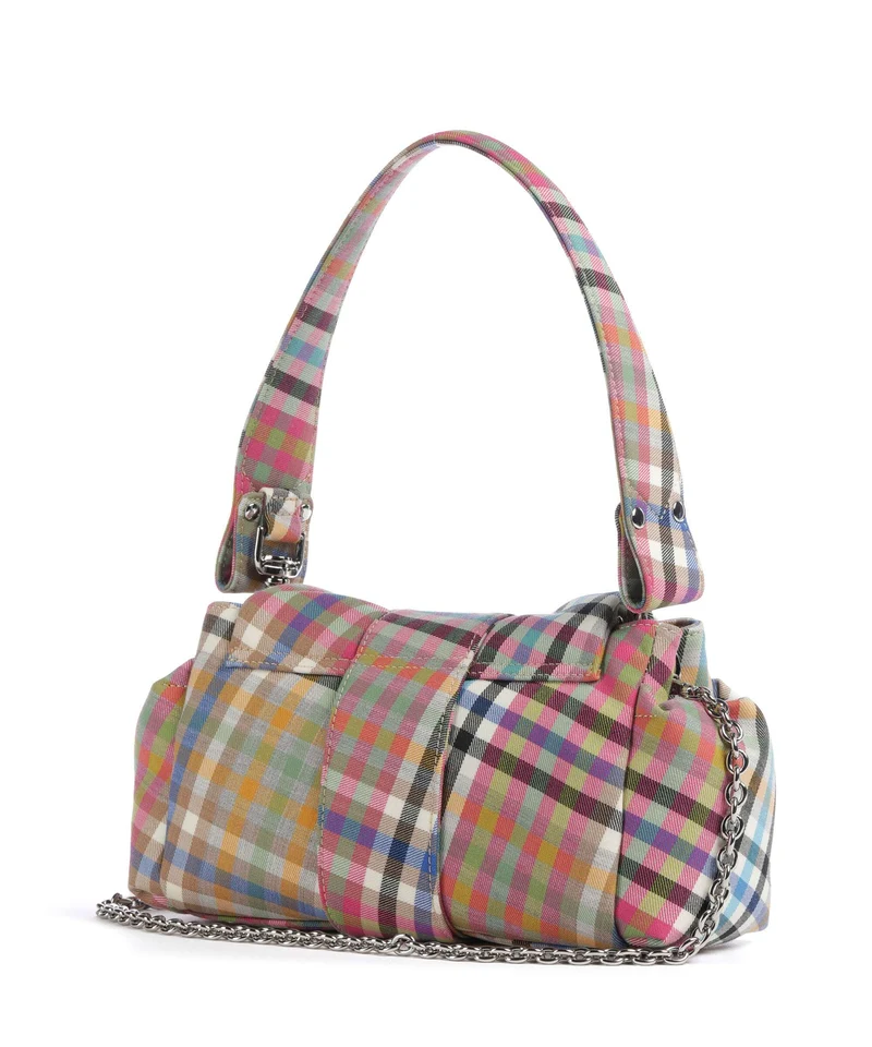 Vivienne Westwood Hazel Heather Check Treasure Bolso de hombro multicolour
